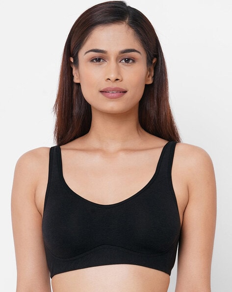 Buy Fuchsia_Black Bras for Women by Inner Sense Online