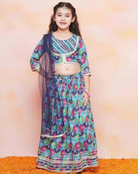 Bollywood Designer Crop Top Lehenga with Dupatta Online | Party Wear Crop Top  Lehenga Design | Ethnic Plus