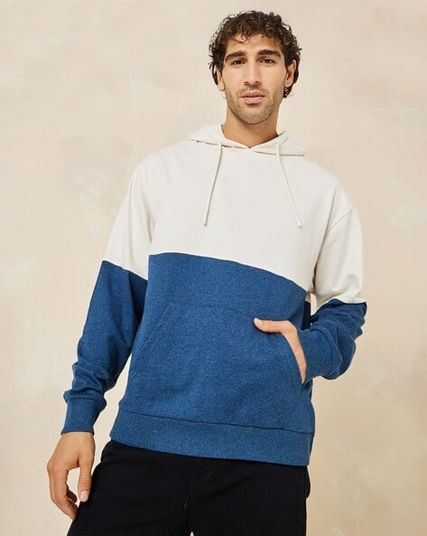 Colour-block Hoodie
