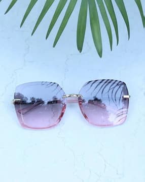 Women UV Protected Lens Oversized Sunglasses - A3027