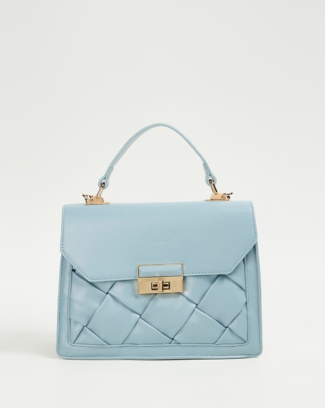 Blue discount satchel handbags