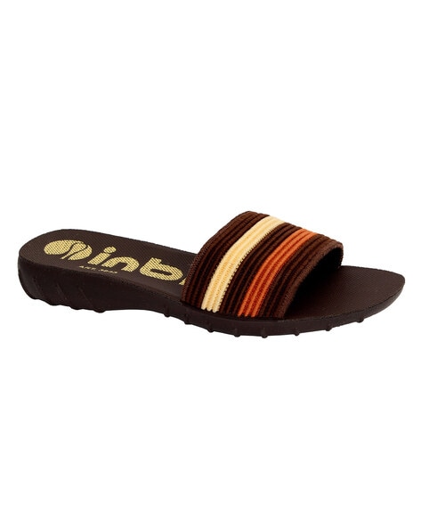 Buy Beige Flat Sandals for Women by Acai Online | Ajio.com