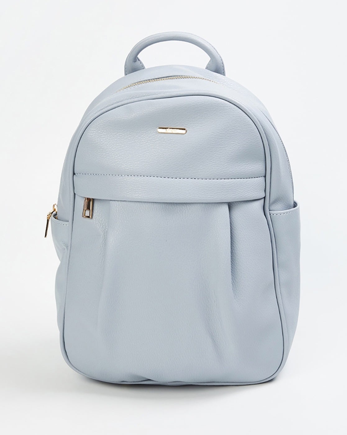 Buy Designer Leather Backpack Purse Multifunctional Ladies Backpacks Solid  Shoulder Bags for Womens (Light blue-PU) at Amazon.in