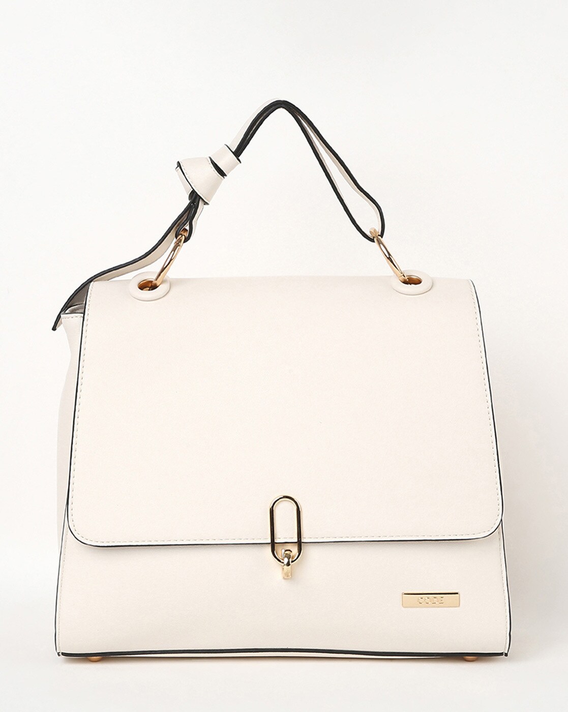Buy Code by Lifestyle Women White Synthetic Solid Fashion Handbags_One Size  at