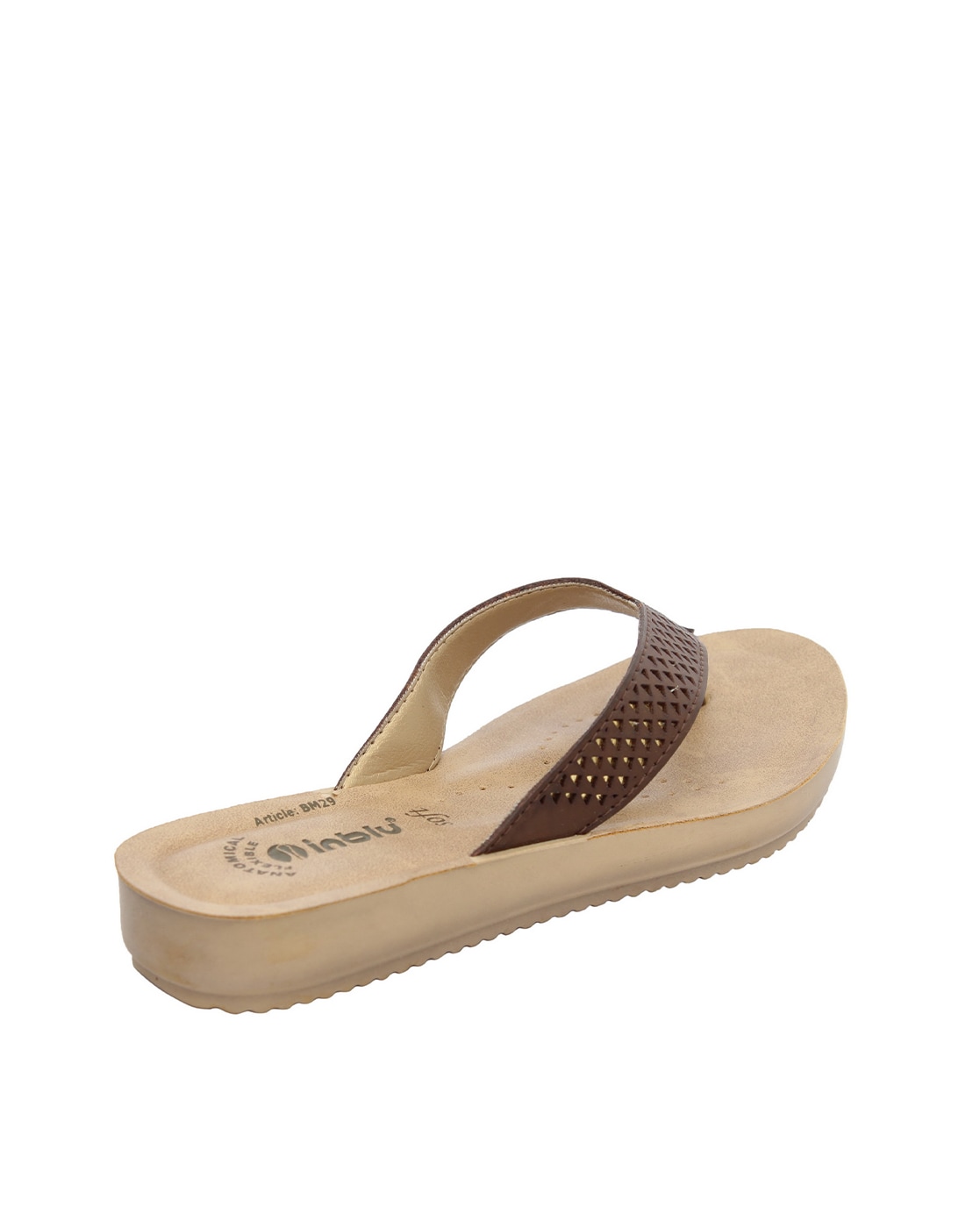 Women's Comfort Sandals Inblu Ba000048 014 - ΜΑΥΡΟ | Parex