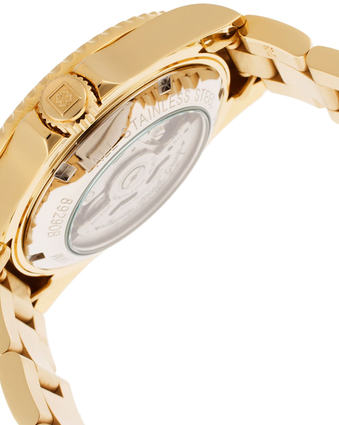 Invicta gold automatic on sale watch