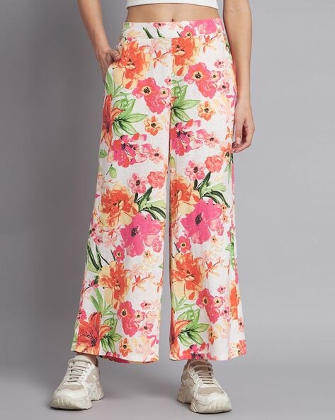 Buy Peach Trousers & Pants for Women by All Ways You Online | Ajio.com