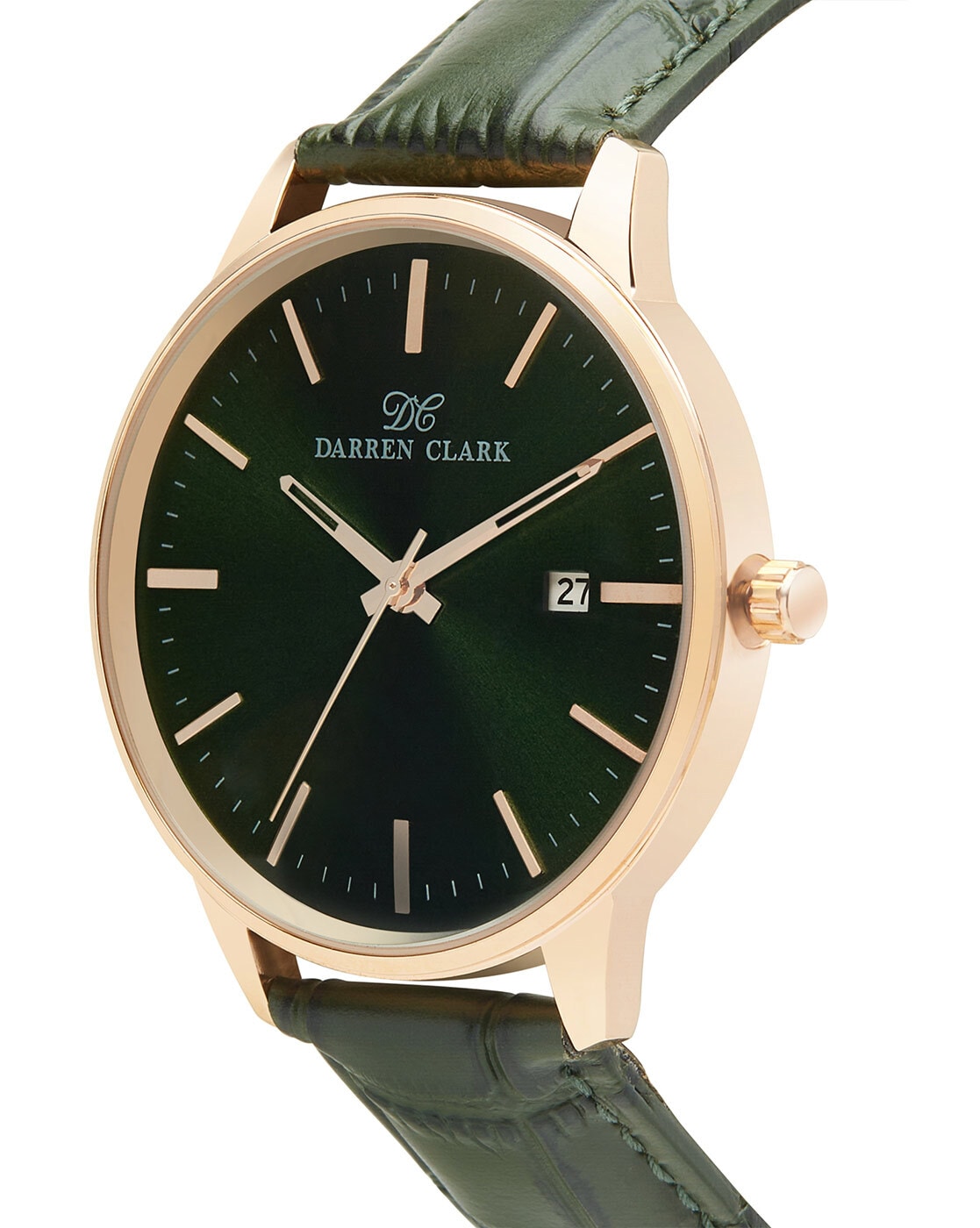 Buy Darren Clark Leather Analog Black Dial Japness Quartz Classic Watch for  Men 1001F-L0104 at Amazon.in