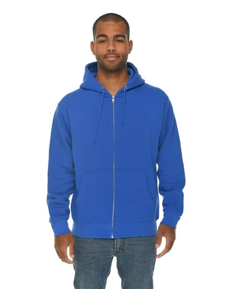 Blue store sweat jacket