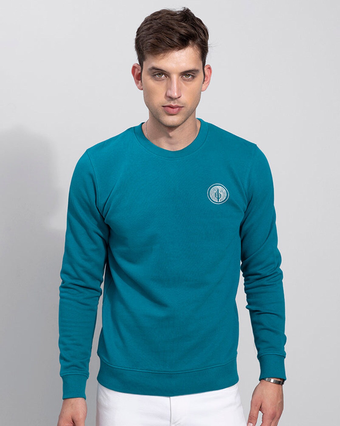 Buy Blue Sweatshirt & Hoodies for Men by SNITCH Online