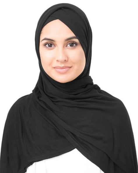 Sheer Scarf with Rolled Hemline Price in India