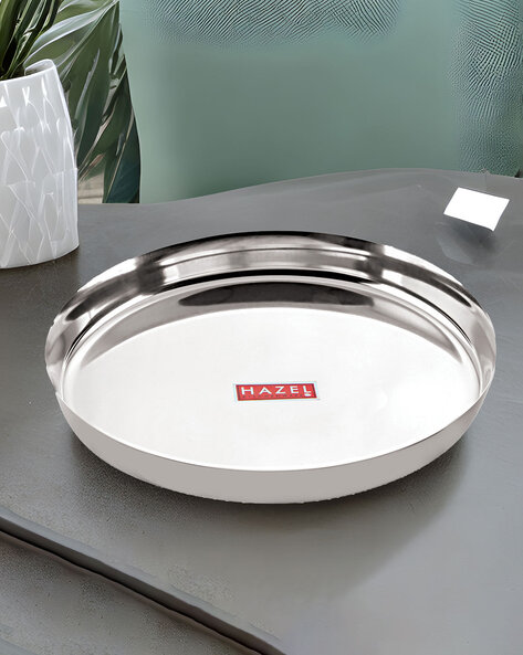 Stainless steel dinner plates online hotsell