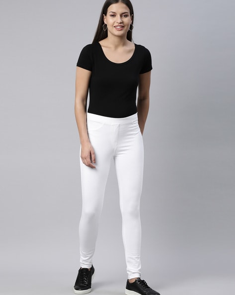 Buy White Jeans & Jeggings for Women by Twin Birds Online