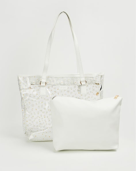 Women Oversized Shoulder Bag with Pouch