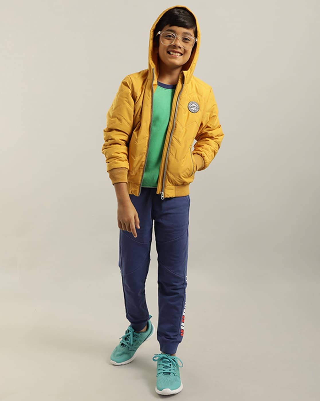 Buy Yellow Puffer Winter Jacket for Boys Online at Jack&Jones Junior  |213533202