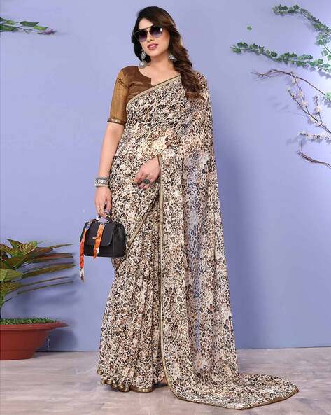 Shop the Hottest Ready to Wear Saree with Stitched Blouse Online Now