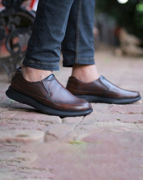 Buy Brown Formal Shoes for Men by LEFORE Online Ajio