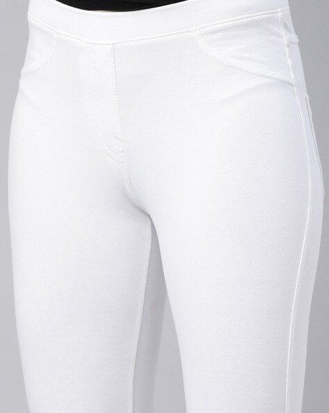 Buy White Jeans & Jeggings for Women by Twin Birds Online