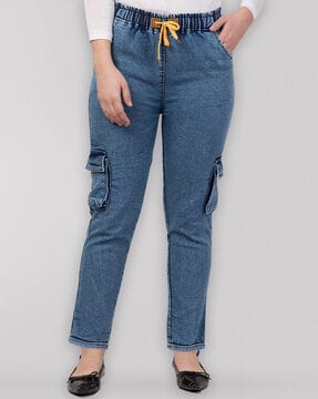 Buy SHAIRA FASHION Denim Jogger Jeans for Women Ankle Length Stretchable  Joggers for Girls Online at Best Prices in India - JioMart.