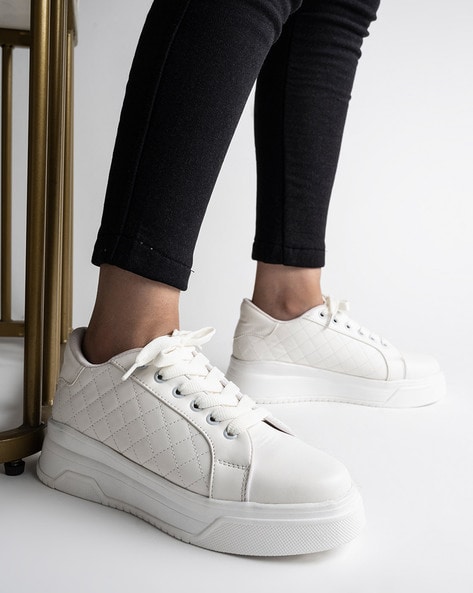 Buy White Sneakers for Men by DUKE Online | Ajio.com
