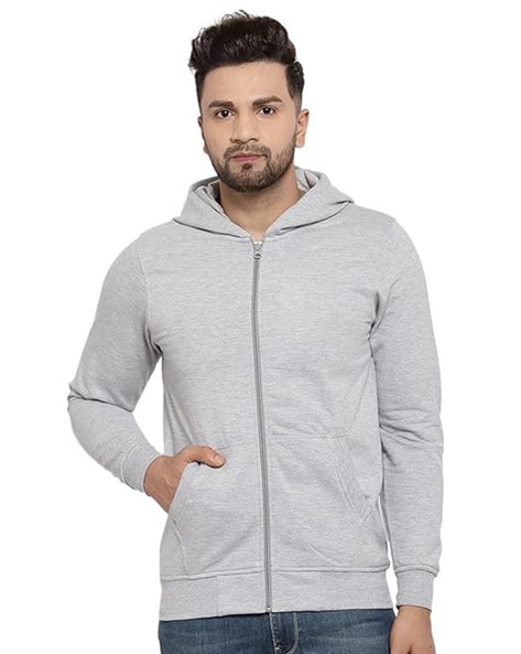 Men's full cheap zip sweatshirt