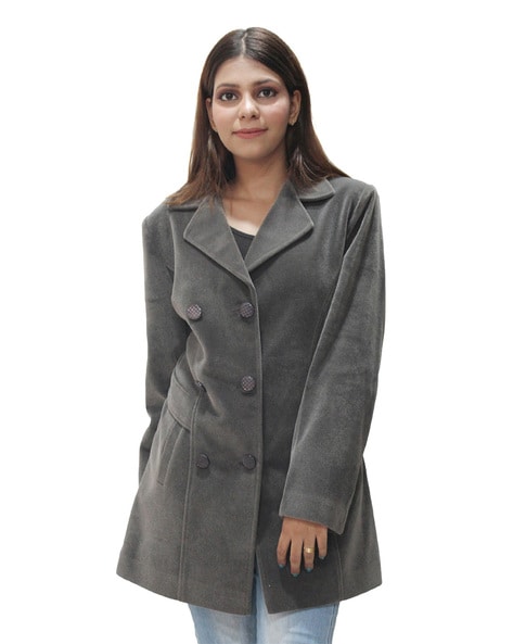 Buy Grey Blazers Waistcoats for Women by Hautemoda Online Ajio