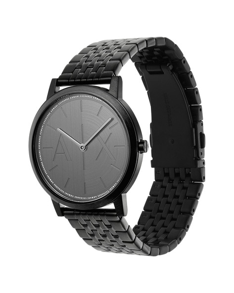 Armani exchange matte top black watch