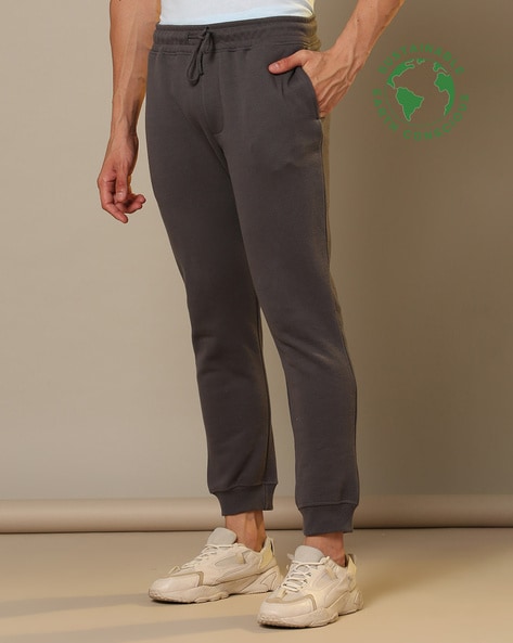 Buy Solid Sage Green Knitted Men Jogger Online in India -Beyoung
