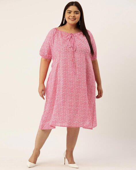 Buy Pink Dresses for Women by Therebelinme Online | Ajio.com