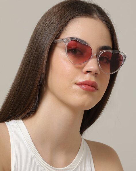 Set Of 2 Blue And Pink Toned Cat Eye And Aviator Sunglasses For Girls –  Carlton London Online