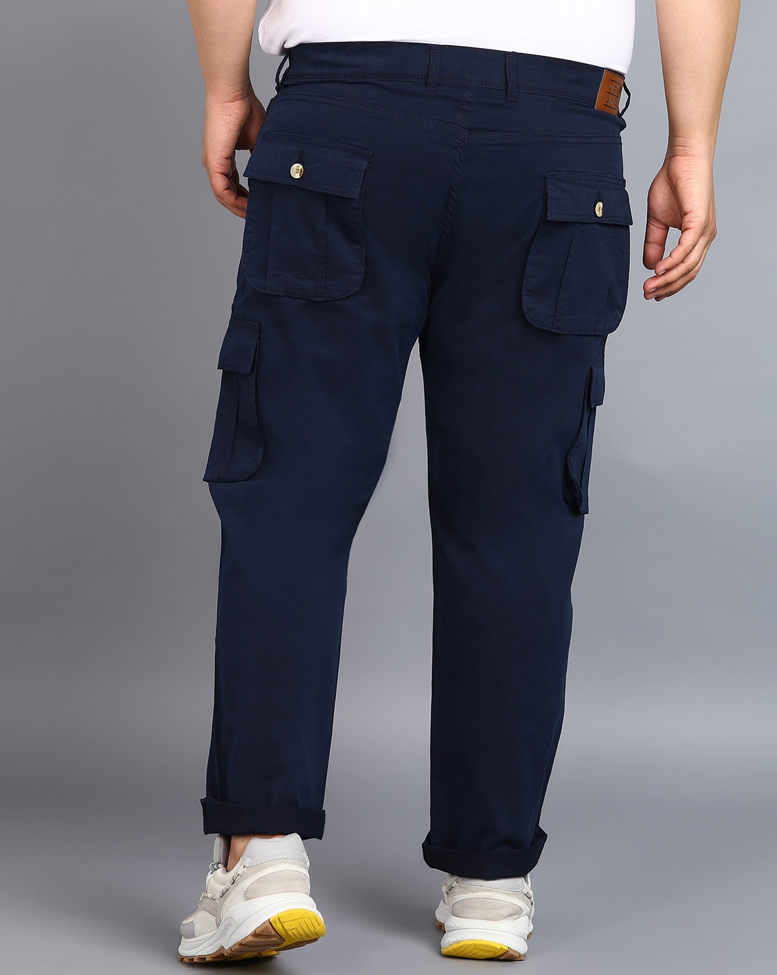 Buy Navy Camo Cargo Pants For Men Online In India