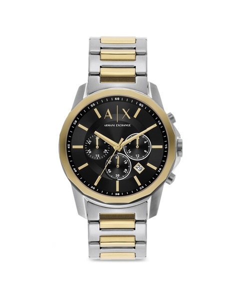 Buy Armani Exchange Analog Black Dial Unisex's Watch Watches at Amazon.in