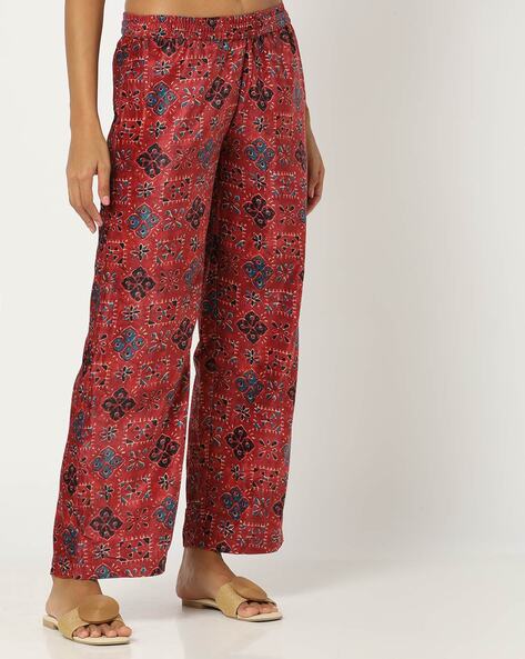 Printed velvet pants - Toi&moi