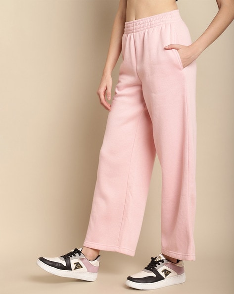 Buy Peach Trousers & Pants for Women by Nobarr Online