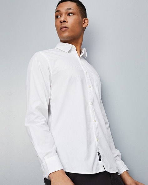 White deals casual shirts