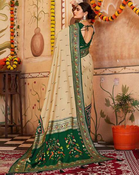 SHIVANSH BANARASI PEACOCK DESIGN SAREE