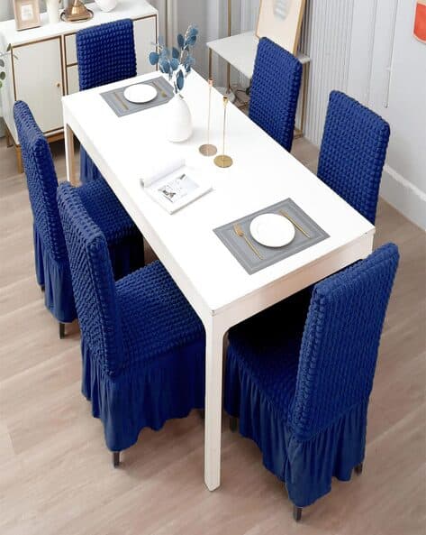 Buy Navy Blue Table Covers, Runners Slipcovers for Home