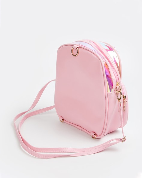 Pink holographic 2024 bag