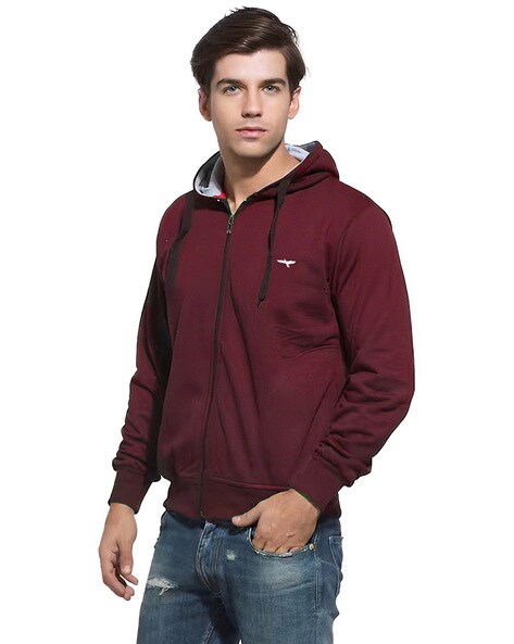 Maroon on sale color hoodie