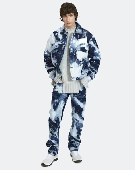 CHEMICAL BLEACHED DENIM MODS COAT（stein 2024SS 2nd delivery