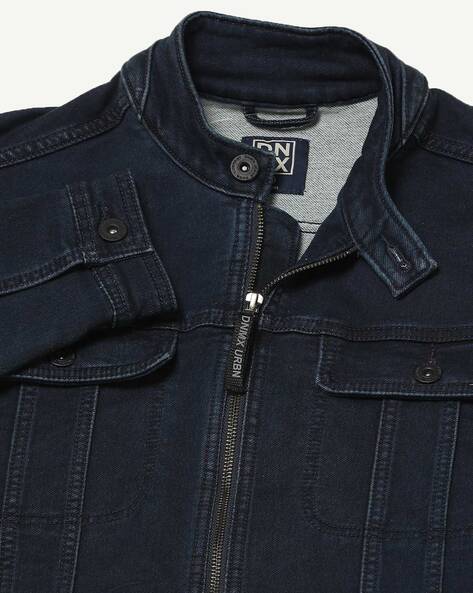 Christopher & Banks Womens Denim Jacket With Embroidery Size Medium | eBay
