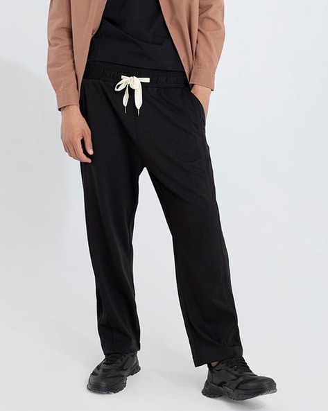 Buy Black Trousers & Pants for Men by SNITCH Online