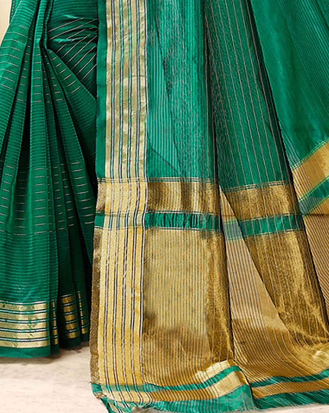 Buy Teal Sarees for Women by SHAILY Online