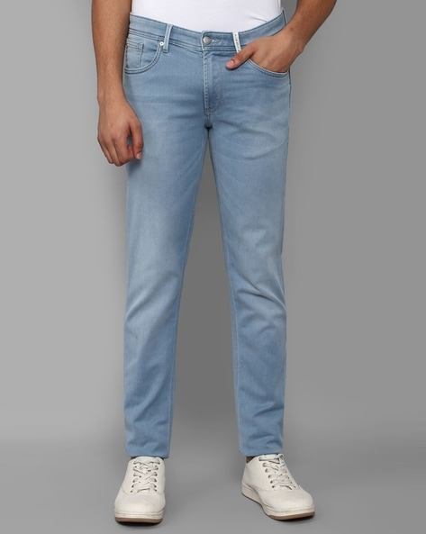 Allen Solly Mid-Wash Skinny Fit Jeans