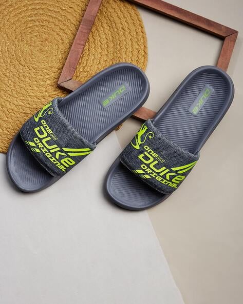 Buy Grey Flip Flop Slippers for Men by DUKE Online Ajio