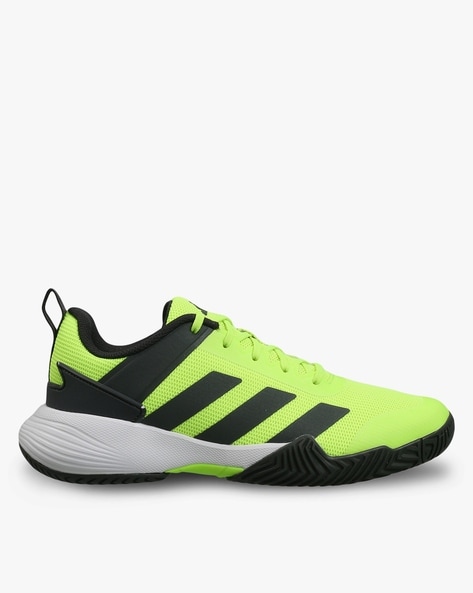 Adidas stabil x men's indoor shoes black outlet yellow