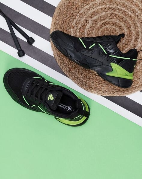 Buy PUMA Black Textile Regular Lace Up Mens Sports Shoes | Shoppers Stop