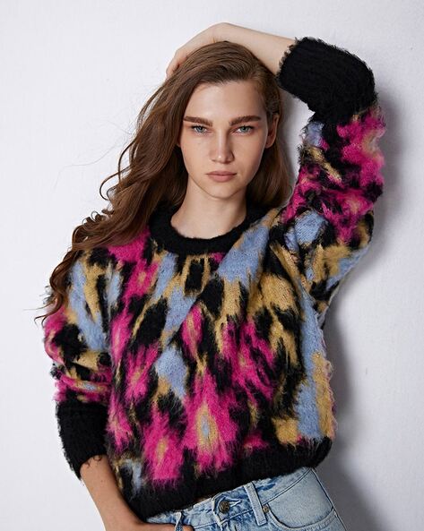 Print sweaters online sale