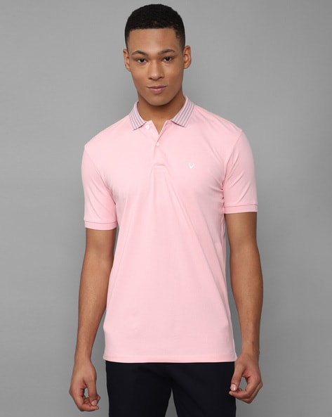 Allen solly store pink t shirt