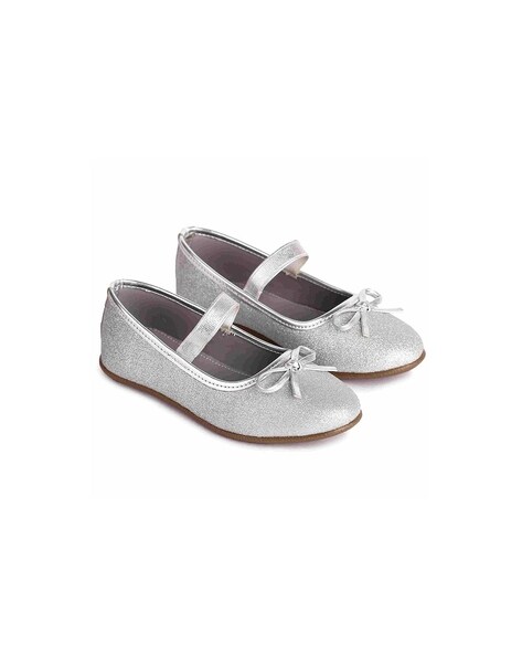 Girls Silver Communion Heel – Paparazzi Kids